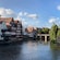 A bridge and historic buildings along the Ilmenau River
